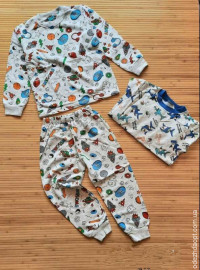 Детская пижама 5-8 Цветная 51900
