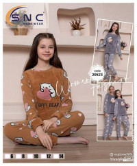 Детская пижама 20523 (р:6-14) махра/флис SE893-1051312