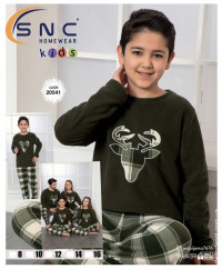 Детская пижама 20541 (р:6-14) махра/флис SE893-1051320
